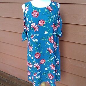 Attention Shift Dress With Shoulder Ties